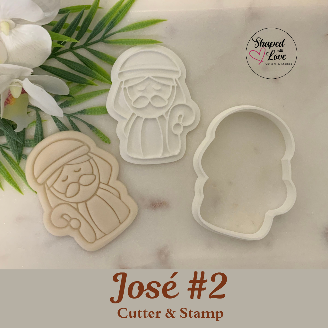 Jose 2 Cookie Cutter Stamp