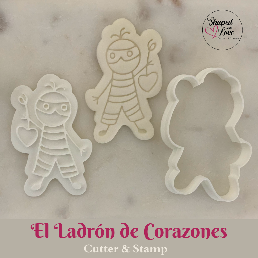Ladron de Corazones Cookie Cutter Stamp