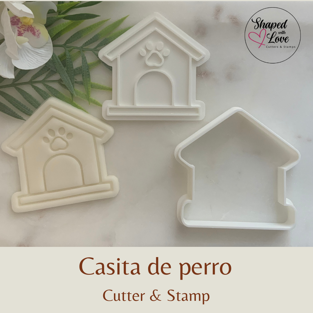 Casita de Perro Cookie Cutter Stamp