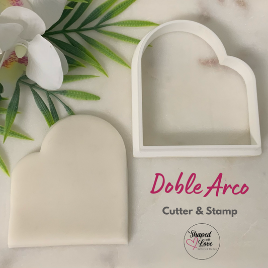 Doble Arco Cookie Cutter Stamp