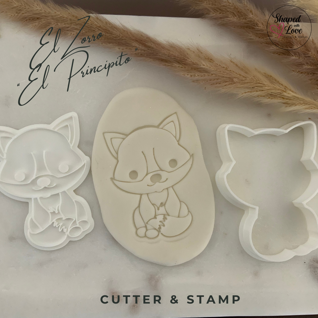 El Zorro y el Principito Cookie Cutter Stamp