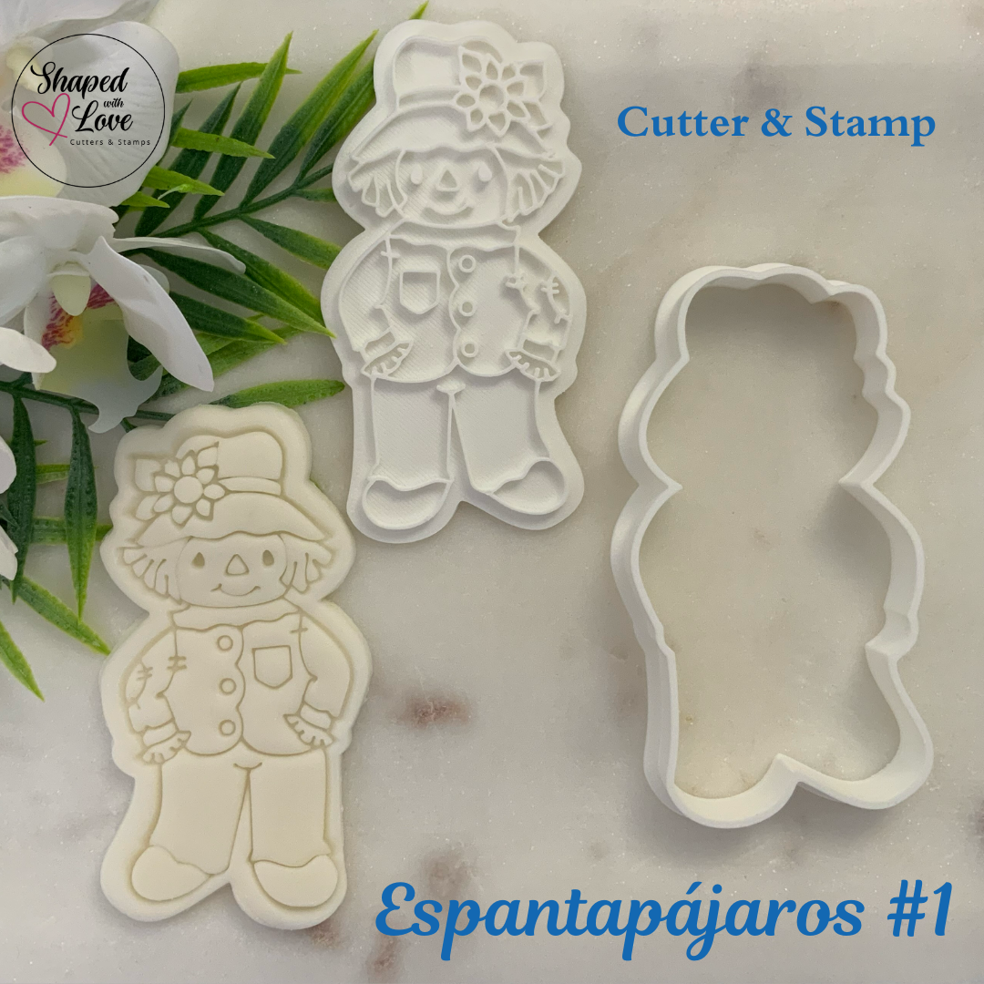 Espantapajaro Cookie Cutter Stamp
