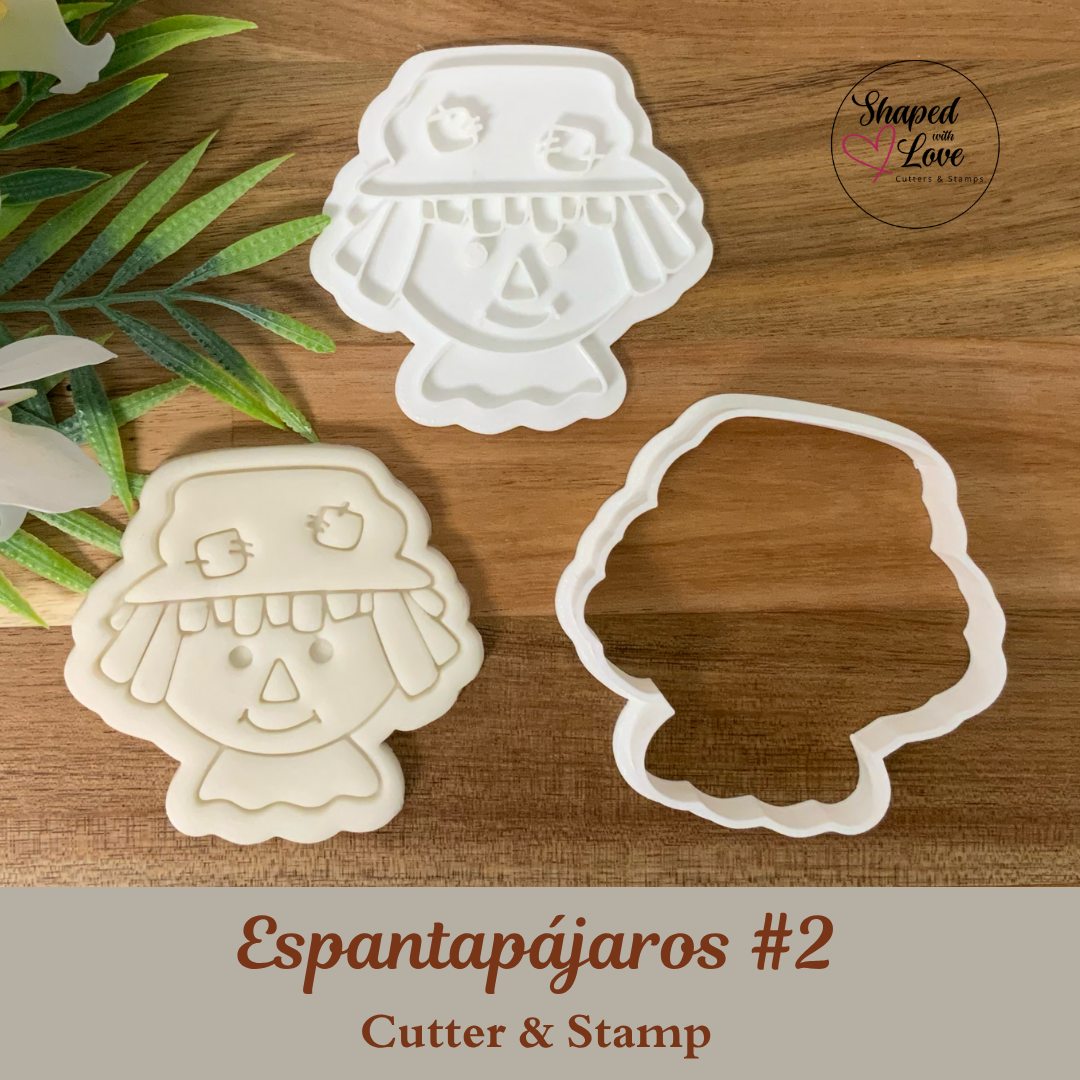 Espantapajaros 2 Cookie Cutter Stamp