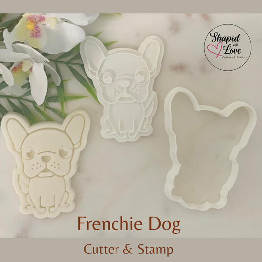 Frenchie Dog Cookie Cutter Stamp