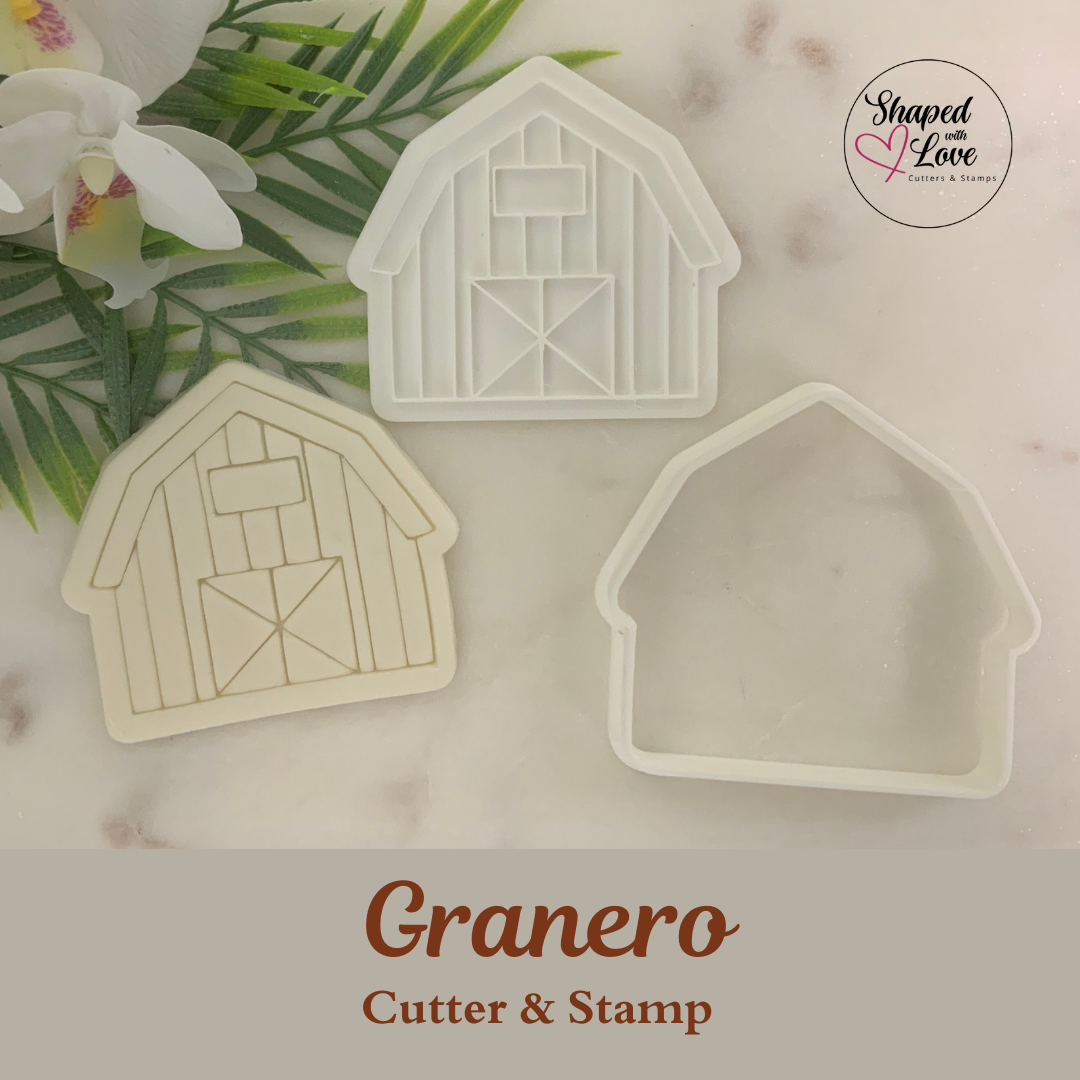 Granero Cookie Cutter Stamp