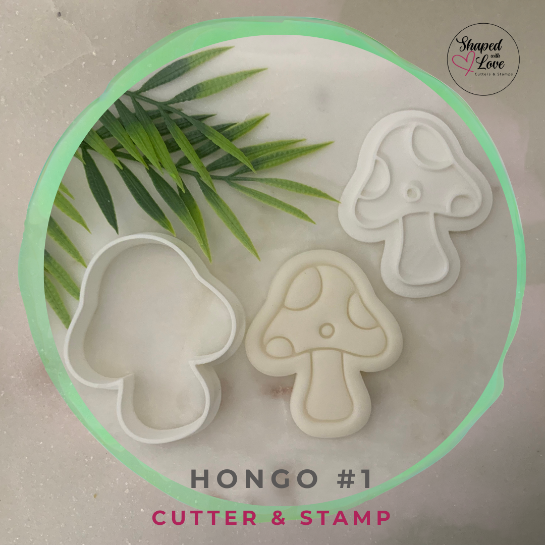 Hongo Mushroom Cookie Cutter Stamp