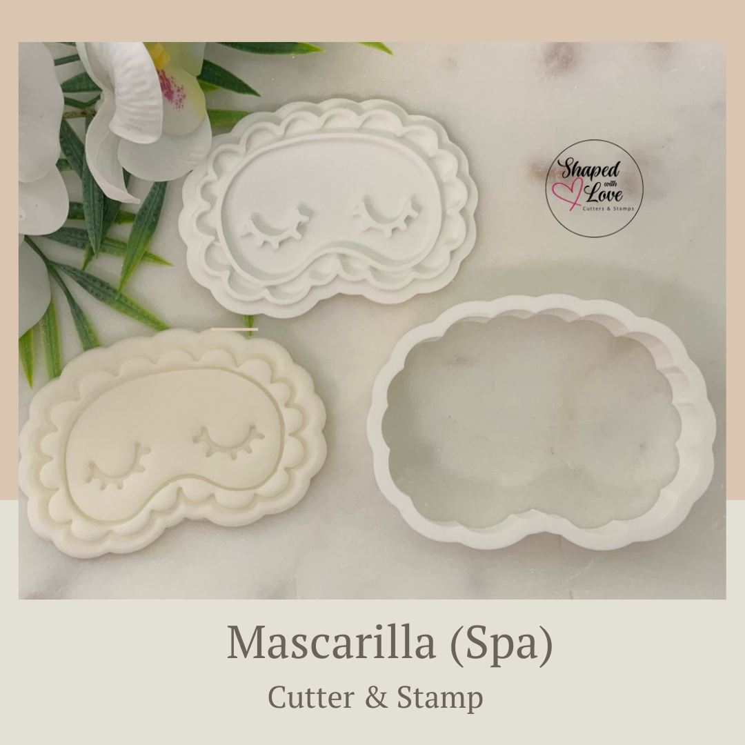Mascarilla para ojos Spa Cookie Cutter Stamp
