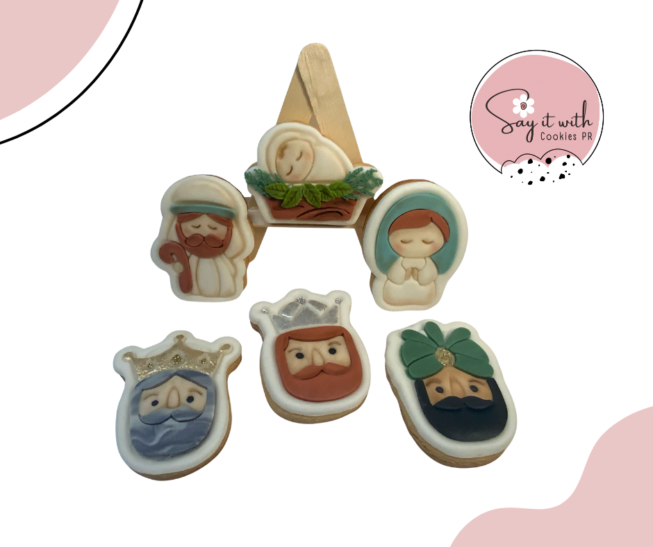 Nacimiento Reyes Magos Cookies