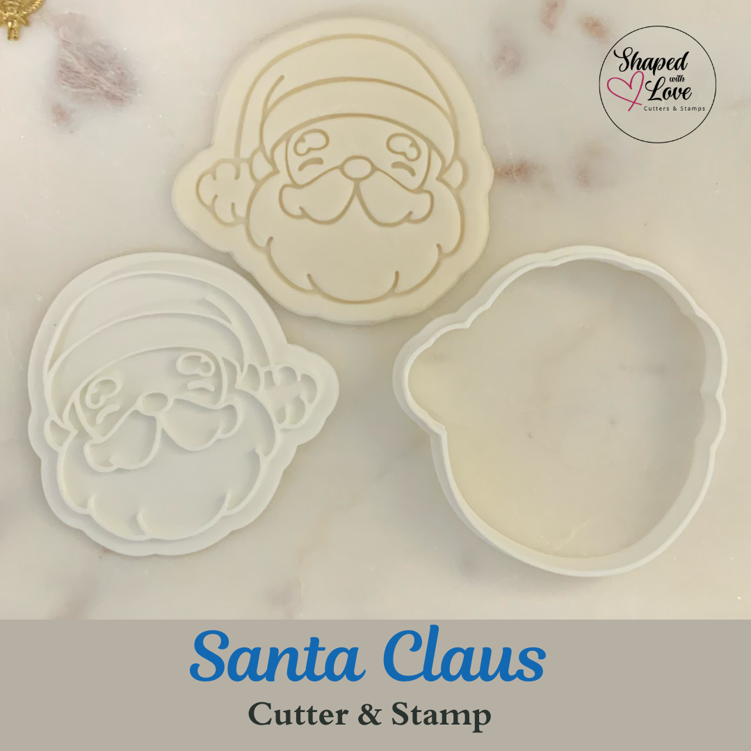 Santa Claus Cookie Cutter Stamp
