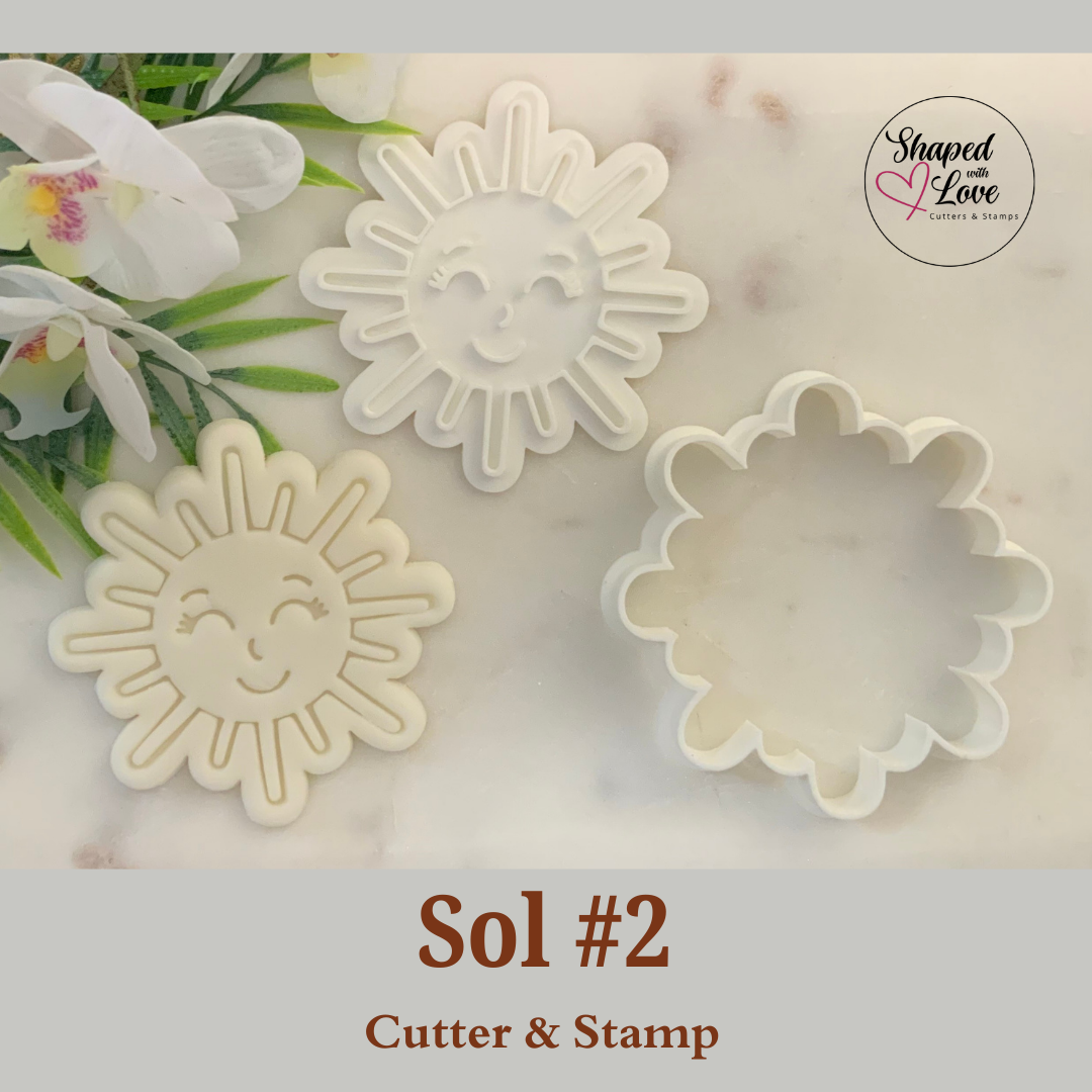Sol Cookie Cutter Stamp
