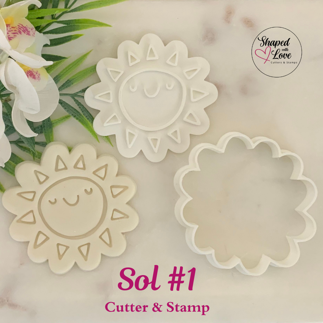 Sol Cookie Cutter Stamp