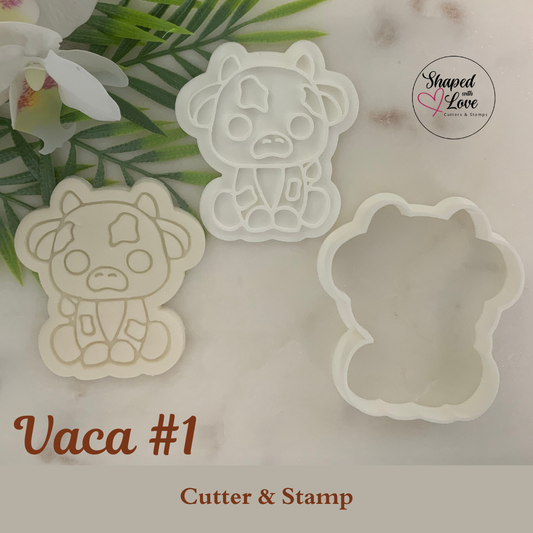 Vaca Cookie Cutter Stamp