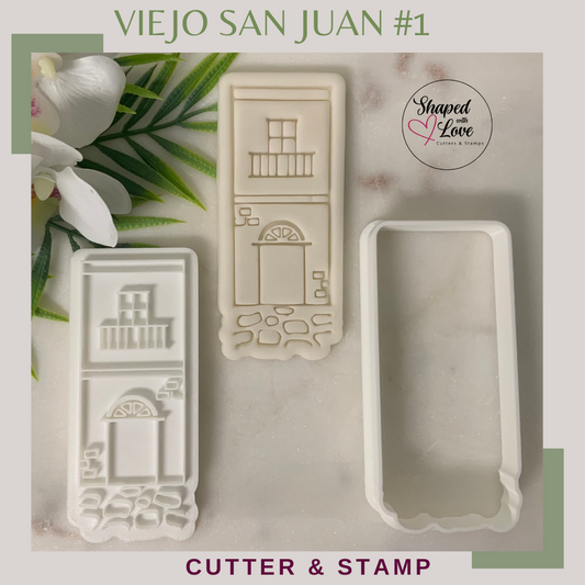 Viejo San Juan Puerto Rico Cookie Cutter Stamp