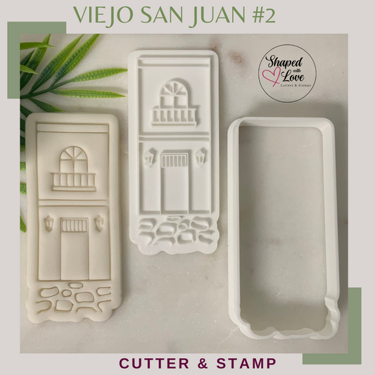 Viejo San Juan Puerto Rico Cookie Cutter Stamp