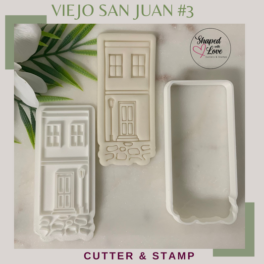 Viejo San Juan Puerto Rico Cookie Cutter Stamp